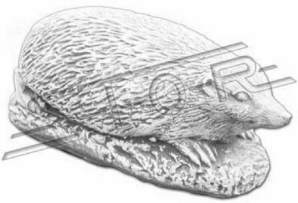 Garden Decoration Hedgehog Patio Stone Figures Figure Decorative Statue