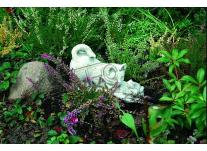 Garden Decoration Cat Statue Sculpture Figures White Sculptures Design