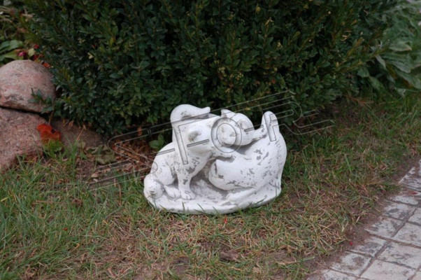 Garden Decoration Cat Patio Stone Figures Decorative Figure Statue