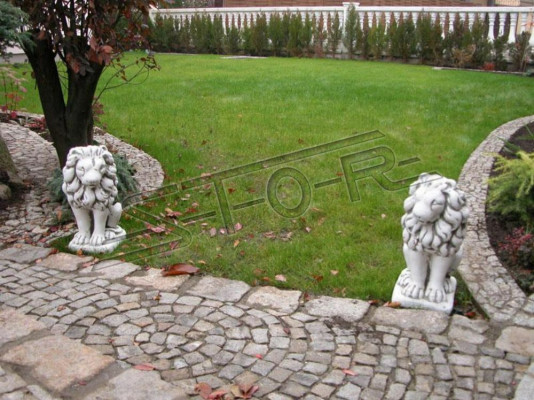 Garden Decoration Lion Statue Sculpture Nature Figures Sculptures Designer