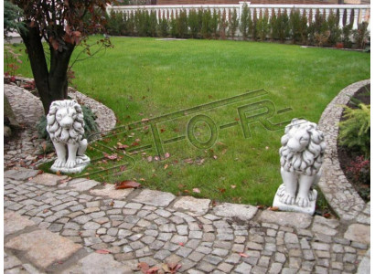 Garden Decoration Lion Statue Sculpture Nature Figures Sculptures Designer