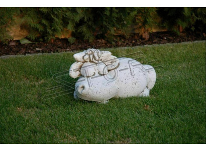 Garden Decoration Hippo Patio Stone Figures Figure Decorative Statue