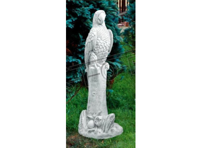 Garden Decoration Parrot Patio Stone Figures Figure Decorative Statue