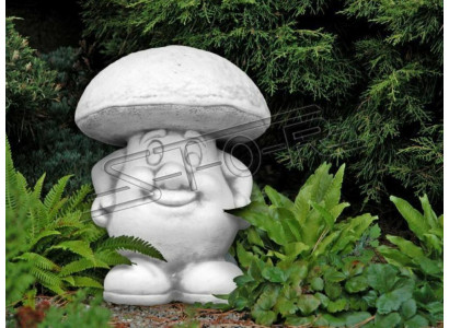 Garden Decoration Mushroom Patio Stone Decor Figure Figures Nature Statue