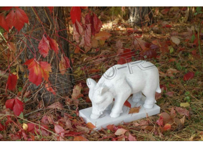 Garden decoration wild boar terrace stone figures decoration