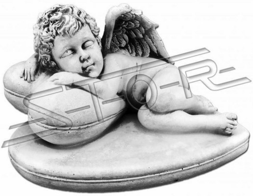 Grave Angel Guardian Angel Grave Decoration Stone Decoration Antique Style Figure