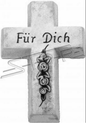 Grave Angel Cross Grave Decoration Classic Grave Decoration Stone Decoration Statue