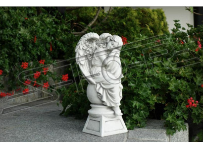 Grave decoration grave stone decoration figure sculpture angel god decoration holy