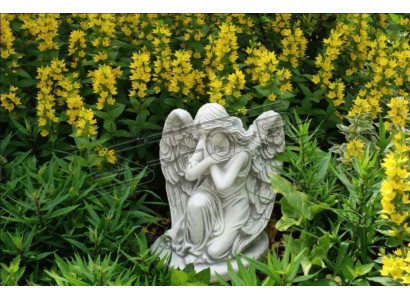 Gravestone Gravestone Decoration Angel Figure Sculpture God Holy 36cm Immediately