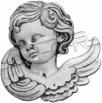 Gravestone Gravestone Decoration Angel Figure Sculpture Natural White God