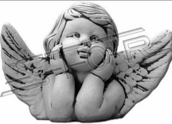 Grave decoration grave stone decoration figure decorative angel sculpture God holy