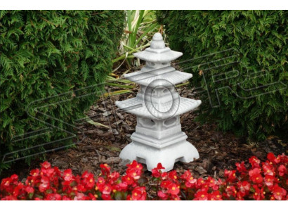 Japanese Garden Lamps Decoration Lighting White Natural Bird Bath
