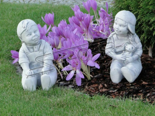 Boy Boy 34cm Figure Statue Figures Sculpture Statues Garden
