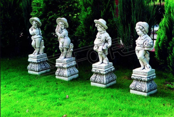 Boy 70cm Sculpture Design Figure Statue Garden Figures Statues