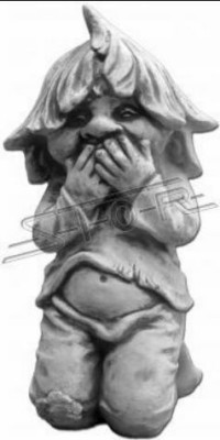 Boy Sitting Decorative Figure Statue Figures Sculpture Statues Garden