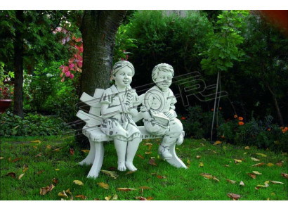 Boy Sitting Figure Statue Figures Sculpture Decorative Statues Garden