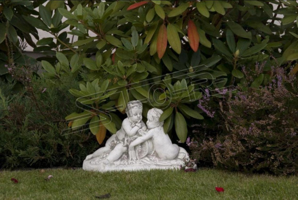 Child 24cm Sculpture Design Figure Statue Garden Figures Statues
