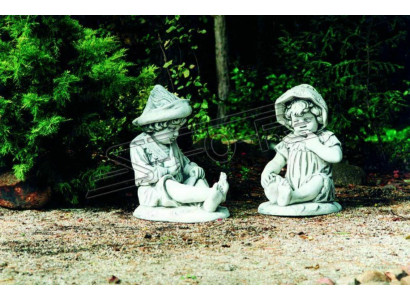 Child 71cm Sculpture Design Figure Statue Garden Figures Statues