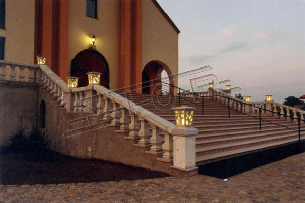 Light basket for pillars outdoor lighting decoration garden