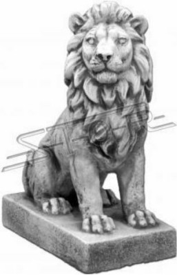 Lion Garden Figure Patio Garden Decor Sculpture Figures Sculptures Statues