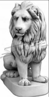 Lion Garden Figure Patio Garden Sculpture Decor Figures Sculptures Statues