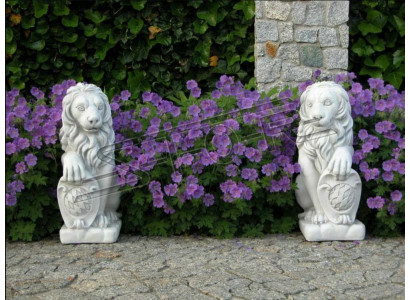 Lion Garden Figure Patio Garden Decorative Sculpture Figures Sculptures