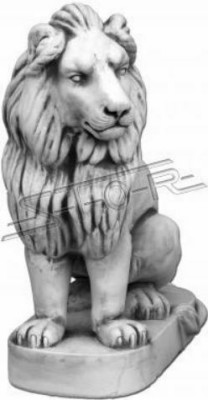 Lion Garden Figure Patio Garden Sculpture Figures Decor Sculptures Statues