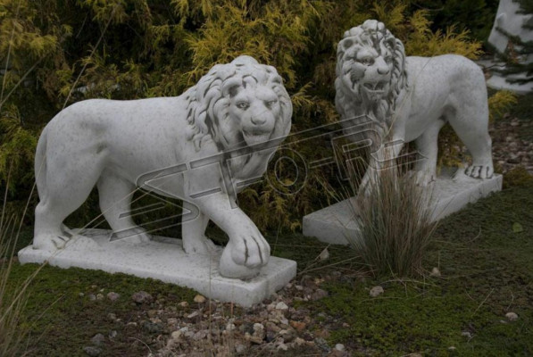 Lion Garden Figure Patio Garden Sculpture Figures Sculptures