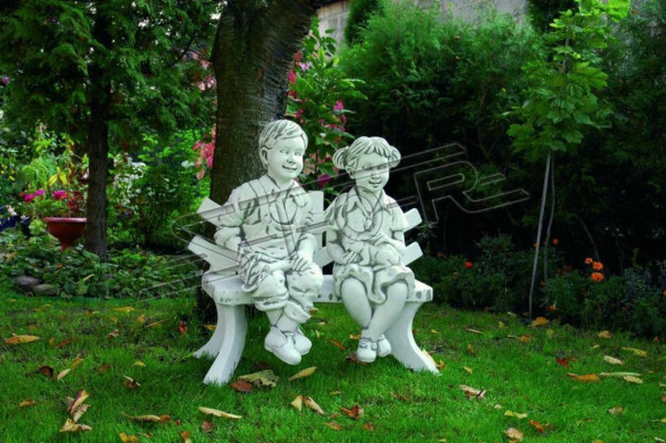 Girl Sitting Figure Statue Figures Decorative Sculpture Statues Garden