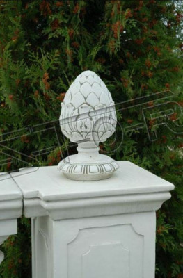 Wall decoration flowers vase vessel garden terrace decoration statue
