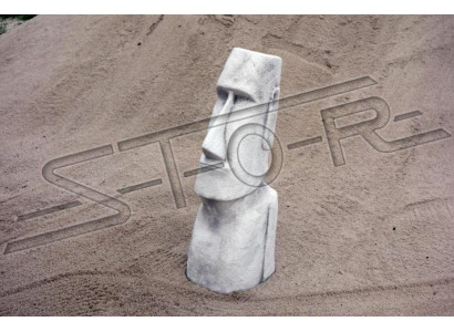 Moai Statue Sculpture Figure Designer Garden Terrace Decorative Sculptures