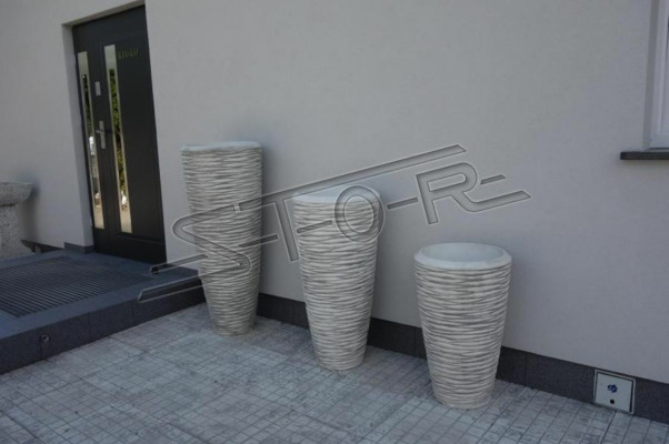 Natural flower pot plant pot decoration garden vases flower pots figure