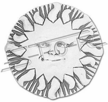 Relief Wall Stone Slab Sun Picture Pictures Reliefs Decoration Garden