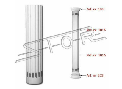 Column columns antique style columns garden Roman decoration 116cm