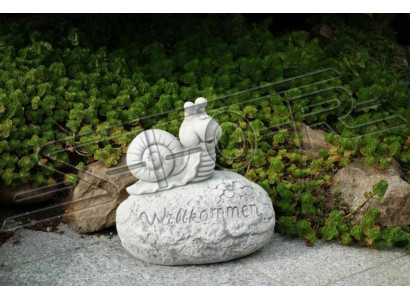 Sign Welcome Snail Welcome Signs Garden Figure