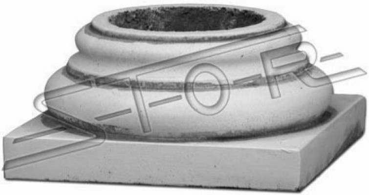 Base for columns, column, foundation, garden, white, patio, figures