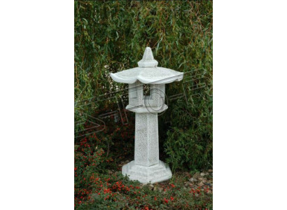 Stand pillars house light fixture cast stone figures statues garden
