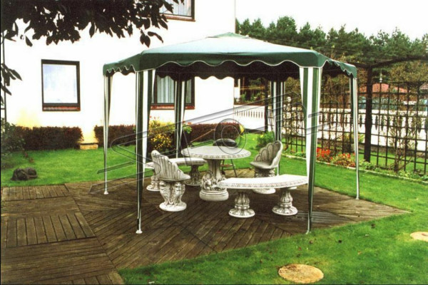 Stone Table Terrace Garden Decoration Furniture Elegant Antique Style Design