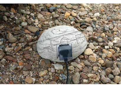 Stone for socket outdoor socket decoration decorative garden