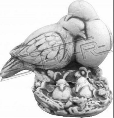 Pigeons Nest Garden Figure Statue Figures Statues Sculpture Decoration