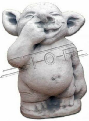 Troll 34cm Sculpture Design Figure Statue Garden Figures Statues