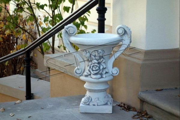 Vase Decoration Decoration Arikel Garden Patio Flower Pot Vases White Cable