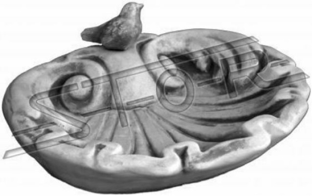 Bird Potion Sculpture Decor Design Figure Statue Garden Figures Statues