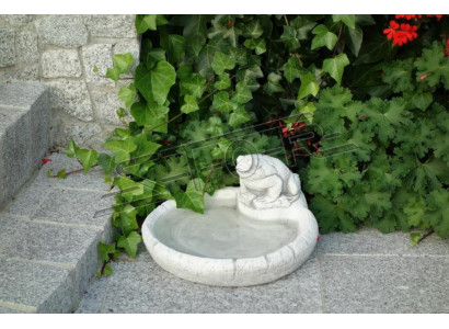 Bird Bath Sculpture Design Figure Statue Decor Garden Figures Statues