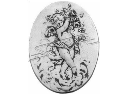 Wall relief stone plate picture child stone paintings angel relief pictures
