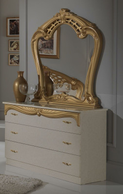 Classic s Bedroom Set Bedside tables Bed Style Wood Bed Italy Furniture