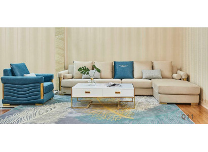 Corner suite L Modern Sofa Shape Upholstery Seat Corner Couch Armchair Corner sofa