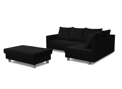 Corner sofa L-shape with Puff Design Sofa Corner sofa Couch Upholstery Textile Sofas new
