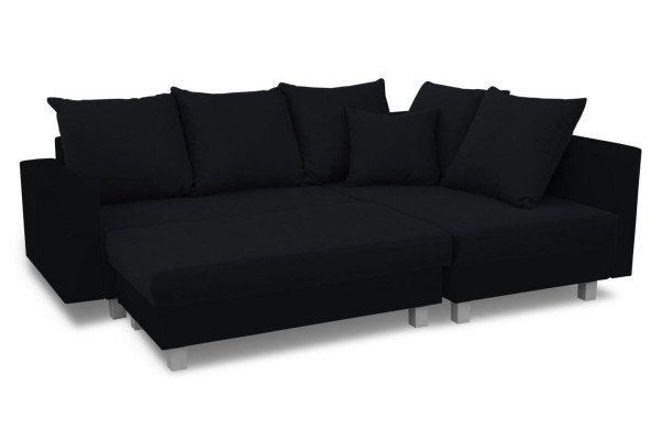 Corner sofa L-shape with Puff Design Sofa Corner sofa Couch Upholstery Textile Sofas new