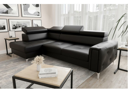 Leather sofa L-shape Couch Living room Corner Design Living landscape Couches Sofas new